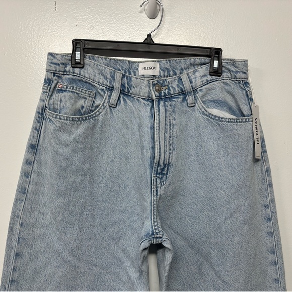 NWT Hudson Jolene High Waist Wide Leg Light Wash Jeans Size 27 - Picture 3 of 8
